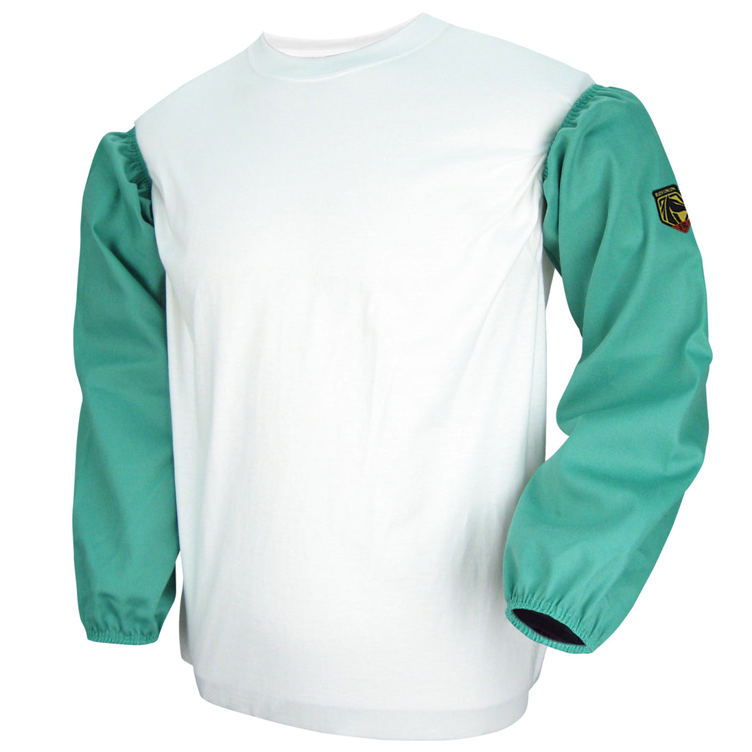 Black Stallion F9-23S 9 oz FR Cotton 23 Inch Sleeves Elastic Strip, Green