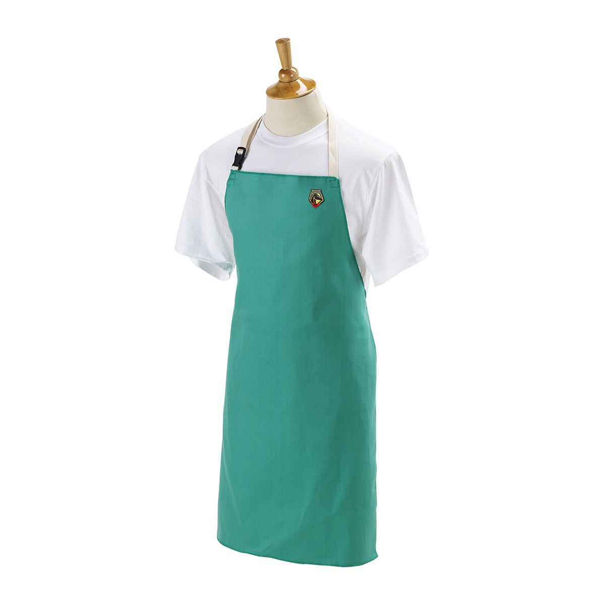 Black Stallion F9-36A 9 oz FR Cotton 36 Inch Bib Apron, Green