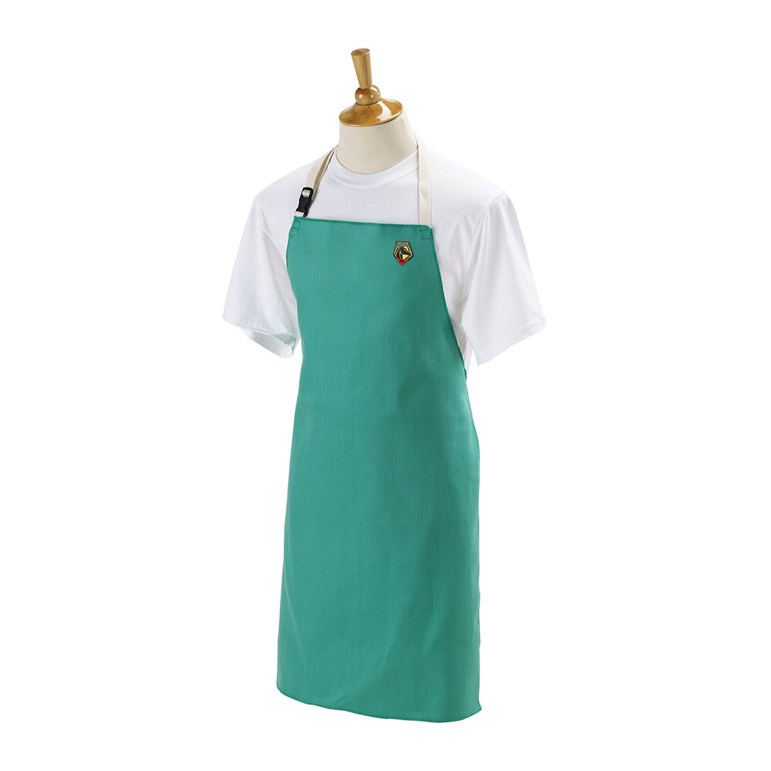 Black Stallion F9-42A 9 oz FR Cotton 42 Inch Bib Apron, Green