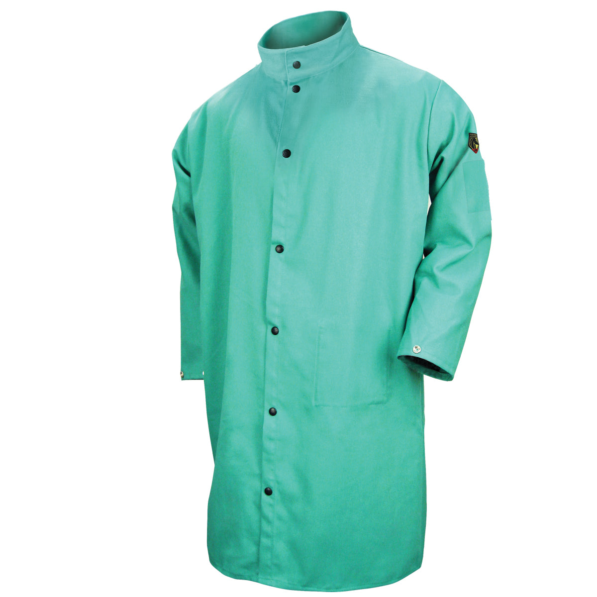 Black Stallion F9-42C 9 oz FR Cotton 42 Inch Shop Jacket, Green