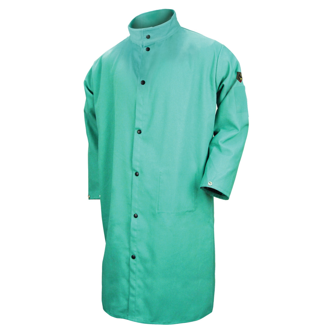 Black Stallion F9-50C 9 oz FR Cotton 50 Inch Shop Jacket, Green