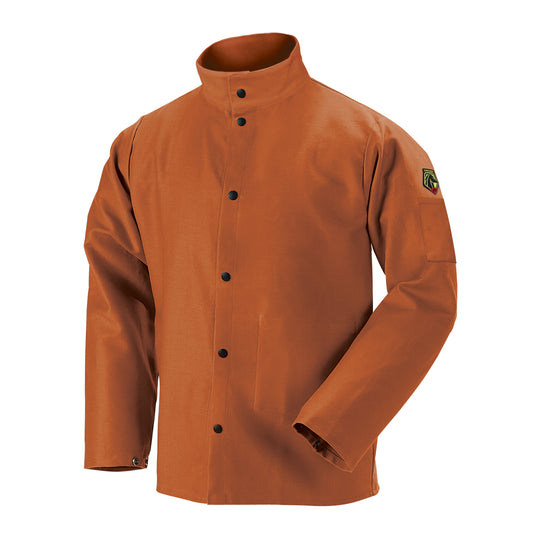 Black Stallion FB2-30C 12 oz FR Cotton 30 Inch Jacket, Brown