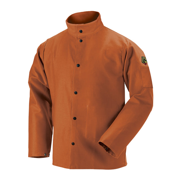 Black Stallion FB2-30C 12 oz FR Cotton 30 Inch Jacket, Brown