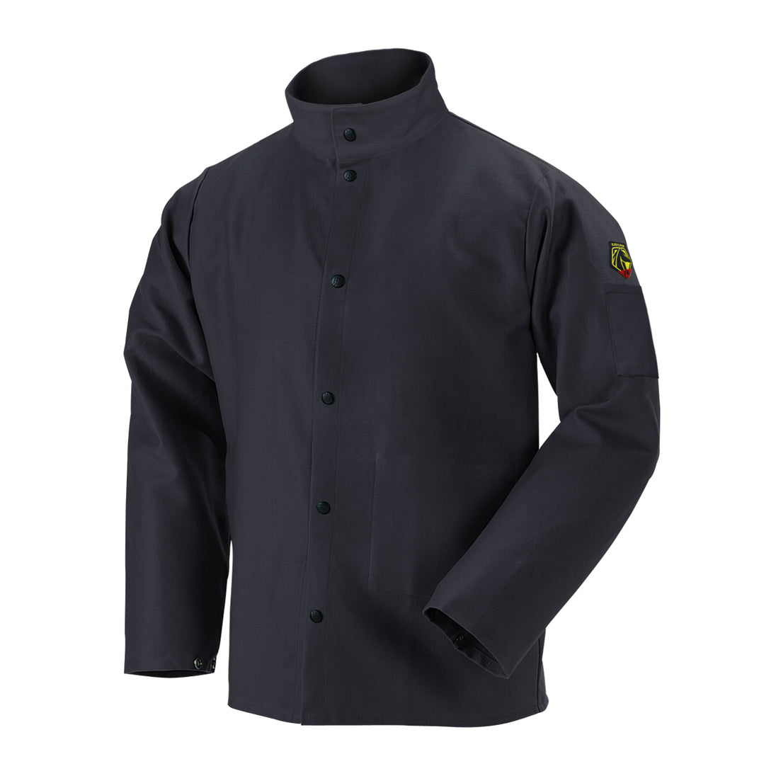 Black Stallion FBK9-30C 9 oz FR Cotton 30 Inch Jacket, Black