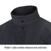 Collar provides enhanced neck protection — Black Stallion FBK9-30C inch jacket