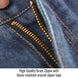 Brass Zipper with flame-resistant aramid zipper tape — Black Stallion FD10-30P work pants