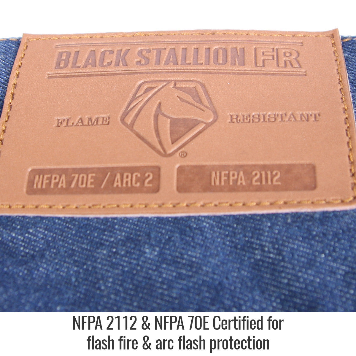 NFPA 2112 & NFPA 70E Certified for flash fire & arc flash protection — Black Stallion FD10-32P work pants