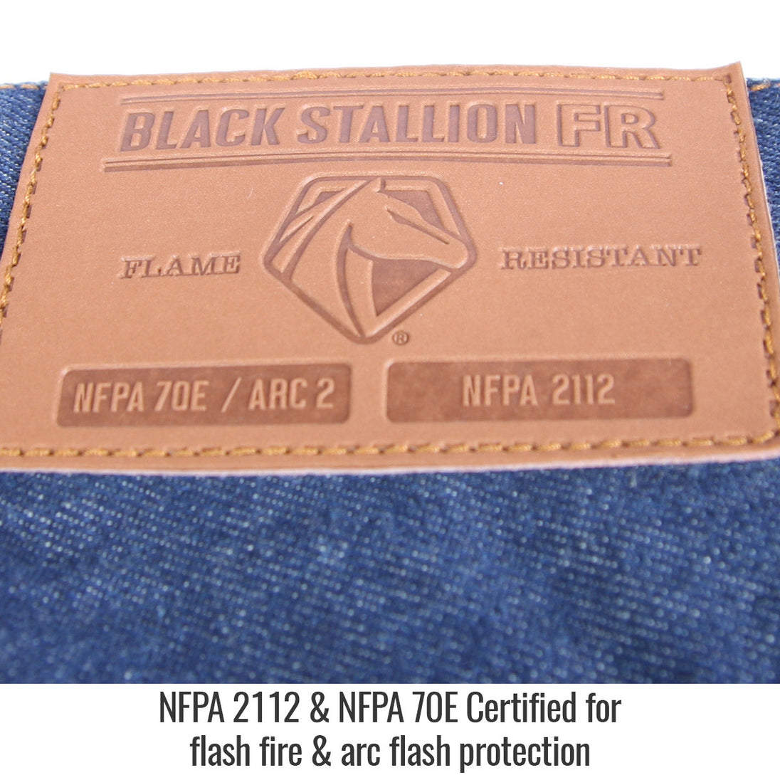 NFPA 2112 & NFPA 70E Certified for flash fire & arc flash protection — Black Stallion FD10-34P work pants
