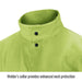 Collar provides enhanced neck protection — Black Stallion FL9-30C inch jacket