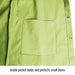 Inside pocket holds and protects small items — Black Stallion FL9-30C inch jacket