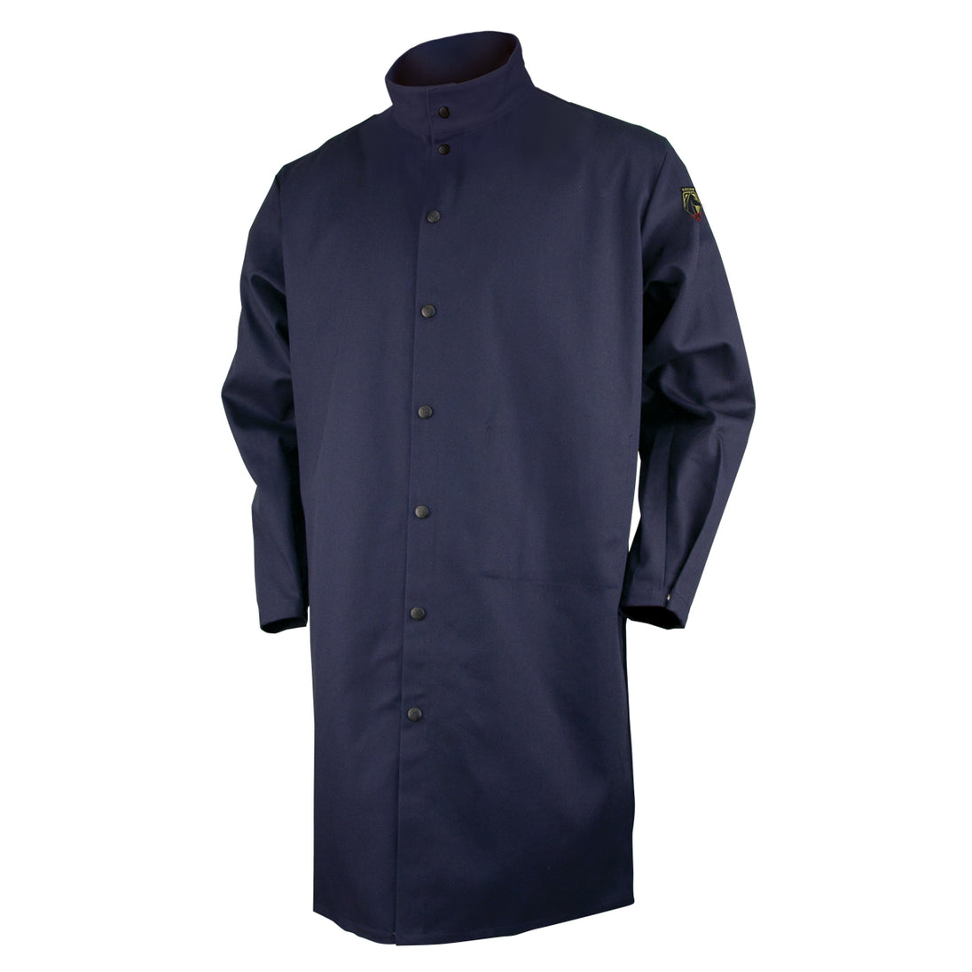 Black Stallion FN9-42C 9 oz FR Cotton 42 Inch Shop Jacket, Navy