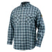 Black Stallion FS9-PGY 7 oz FR Cotton Work Shirt, Plaid