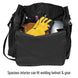Spacious interior can fit welding helmet & gear — Black Stallion GB150 accessory