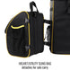Helmet/utility Sling Bag detaches for solo carry — Black Stallion GB300 accessory