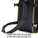 Padded Sling Strap can be attached for either left or right cross-body carry — Black Stallion GB350 utility bag