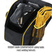 Roomy Main Compartment safely holds most welding helmets — Black Stallion GB350 utility bag