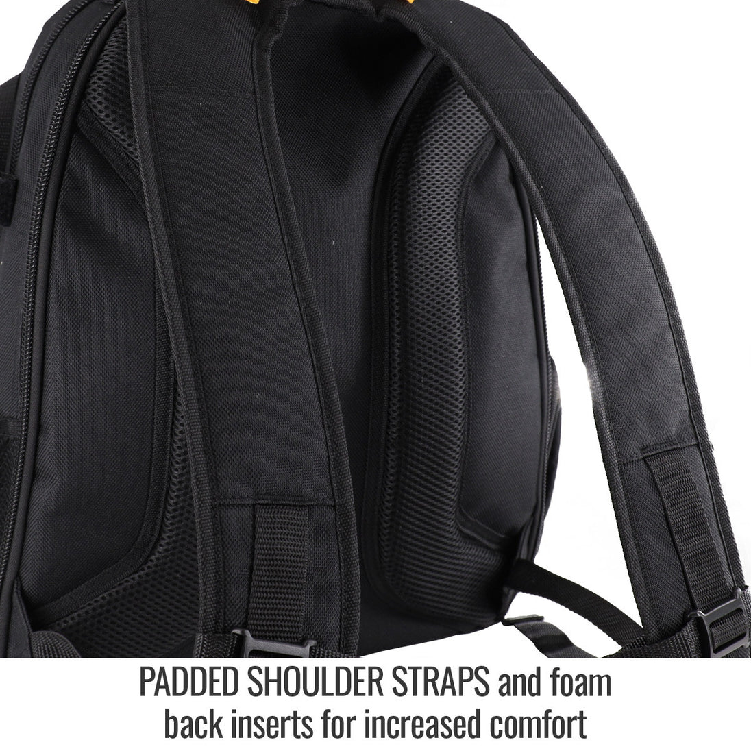 Back inserts for increased comfort — Black Stallion GB400 accessory