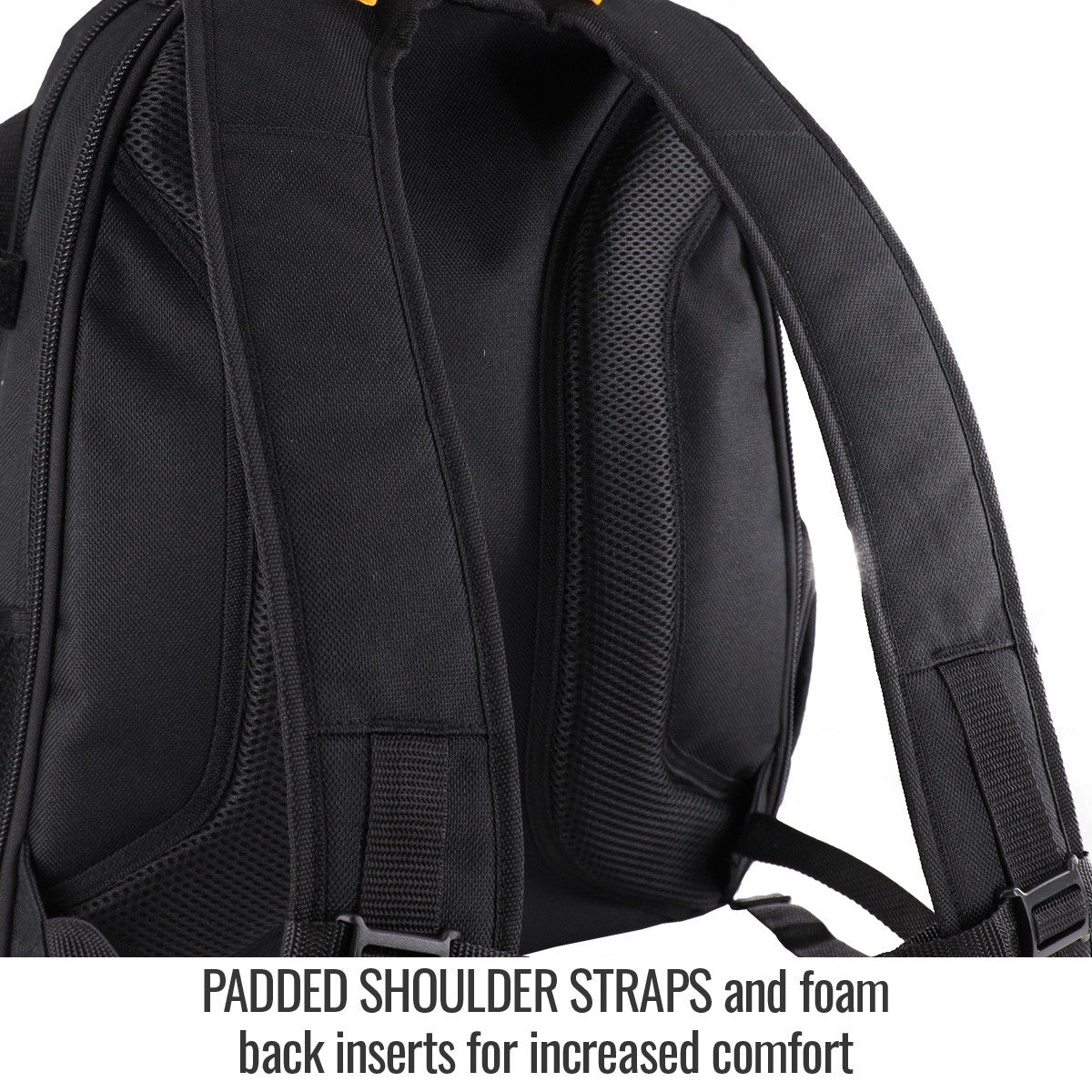 Back inserts for increased comfort — Black Stallion GB400 accessory