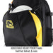 Will - Adjustable Helmet Pocket holds hard hat, helmet, & more — Black Stallion GB400 accessory