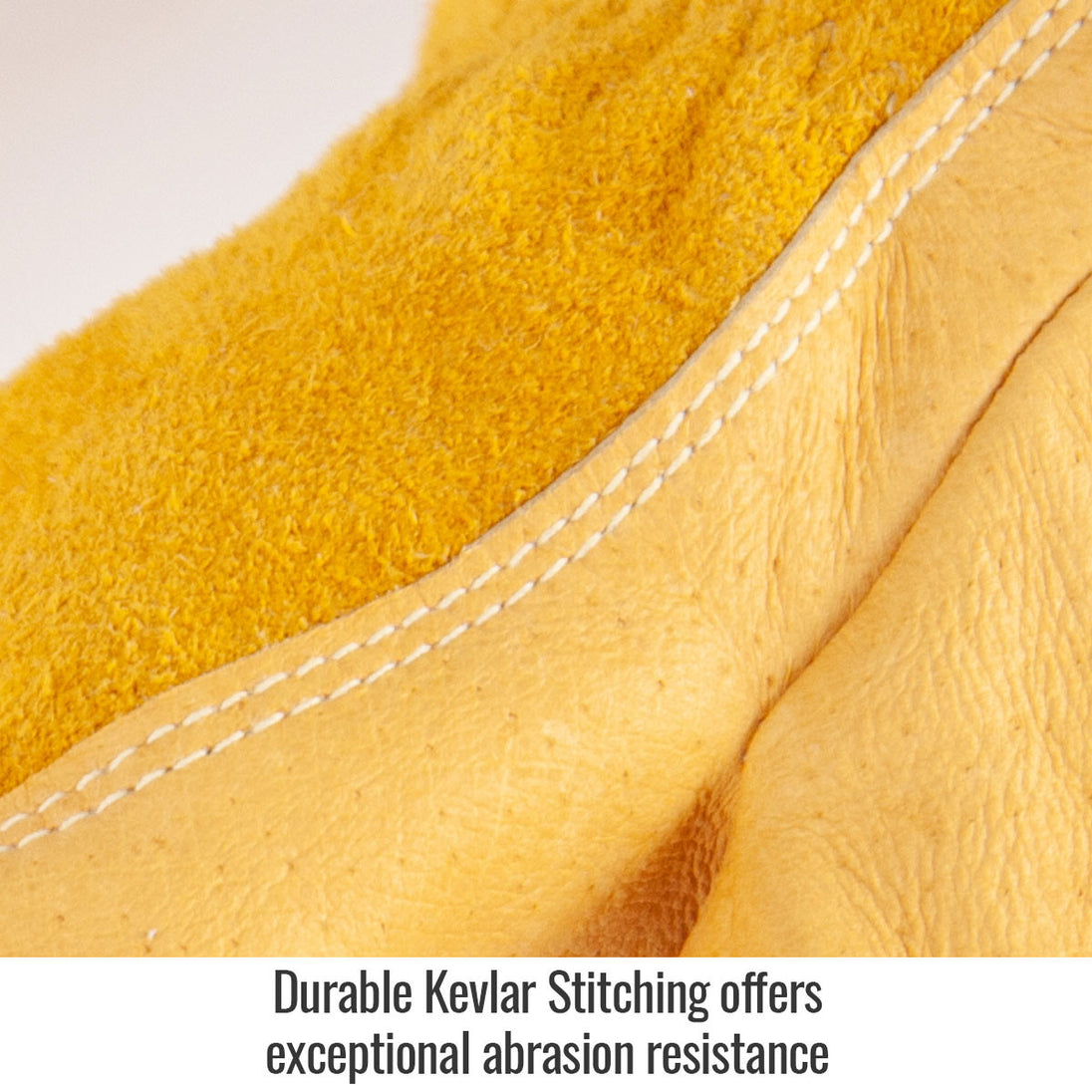 Durable Kevlar Stitching offers | exceptional abrasion resistance — Black Stallion GM1715-TT welding gloves