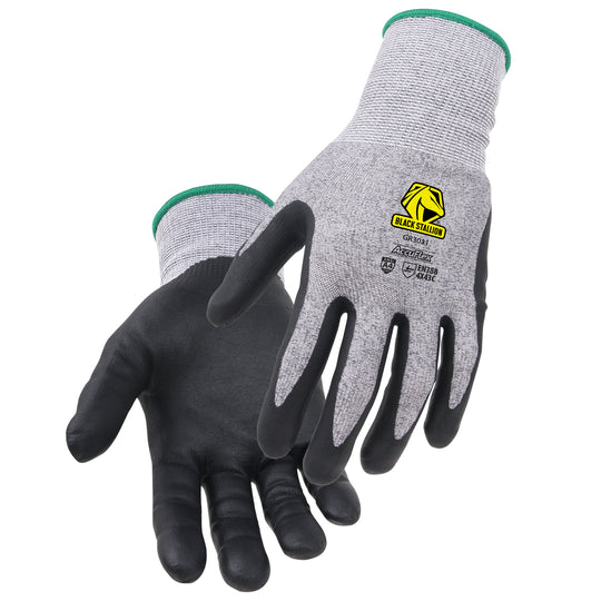 Black Stallion GR3031-GB AccuFlex™ A4 Cut-Resistant Nitrile-Foam Knit Glove