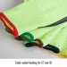 Color coded binding for EZ size ID — Black Stallion GR4545-HB blend glove