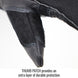 Thumb Patch provides an extra layer of durable protection — Black Stallion GS3030-BK stick glove