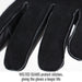 Welted Seams protect stitches, giving the gloves a longer life — Black Stallion GS3030-BK stick glove