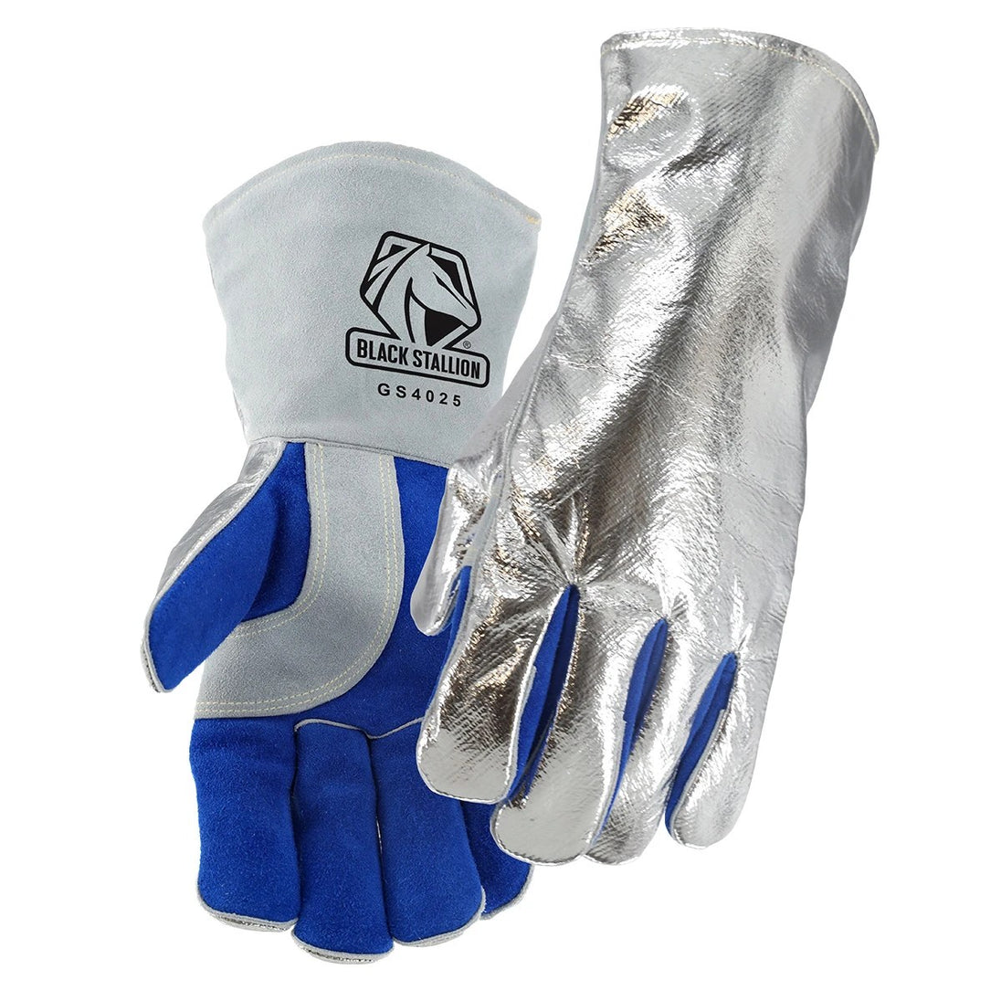 Black Stallion GS4025-AB GS4025, ab Welding Glove, Cowsplit Palm, Alum Back