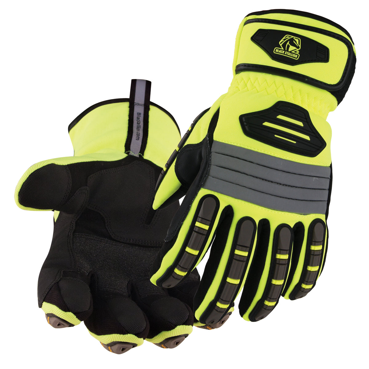 Black Stallion GW101 Toolhandz® Hi-Vis Spandex Extreme Winter Ergonomic Gloves