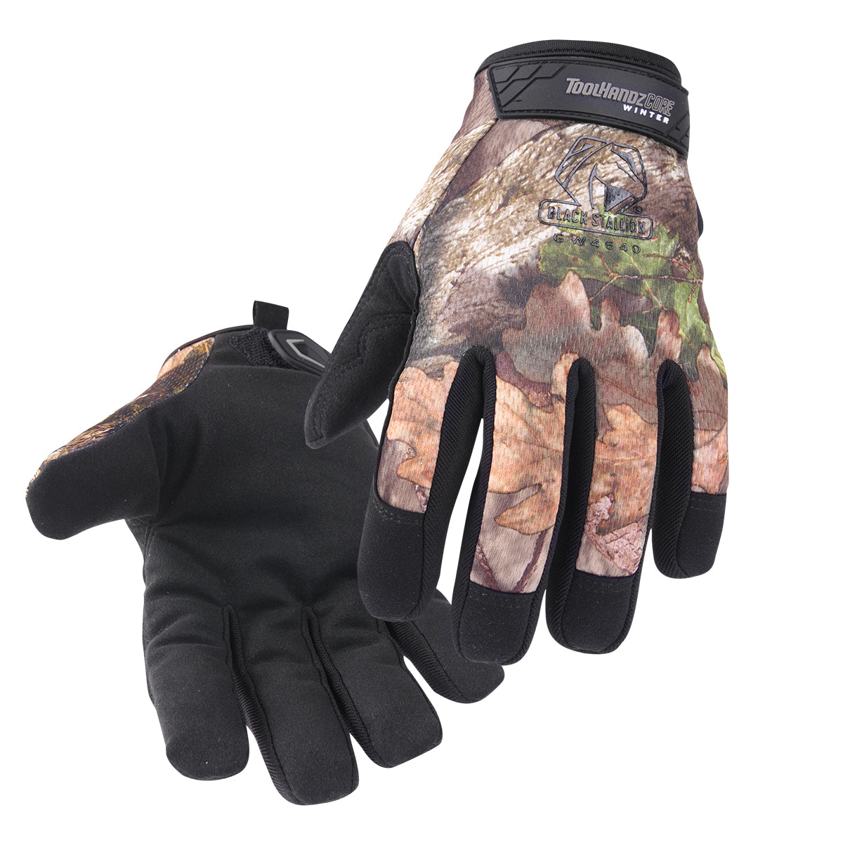 Black Stallion GW4640-MB Toolhandz® Core Mossy Oak Synthetic Leather Palm Winter Ergonomic Gloves