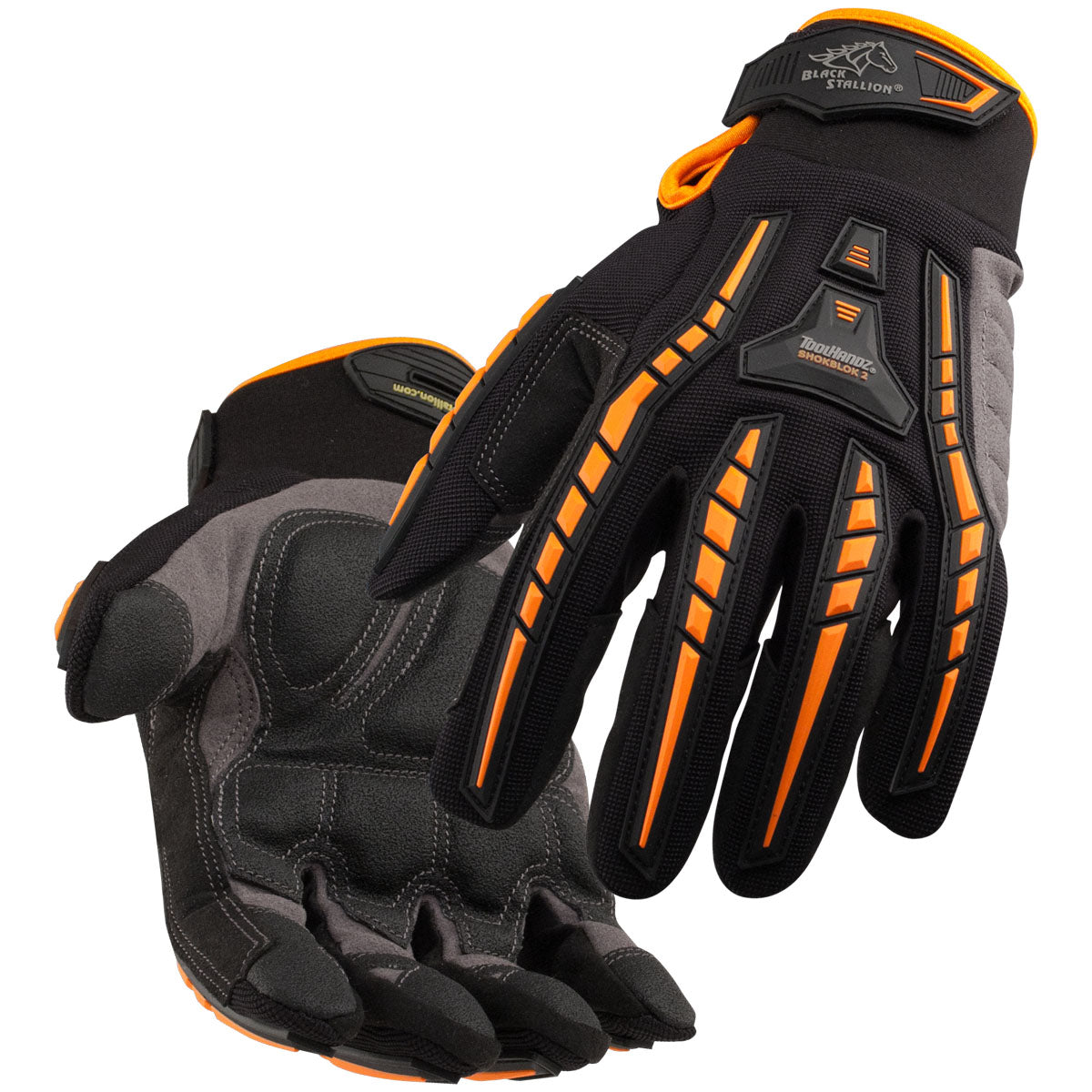 Black Stallion GX100 ToolHandz® Anti-Impact Glove with BumpPatch™