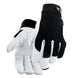 Black Stallion GX3025-BW Toolhandz® Core Goat Grain Leather Ergonomic Gloves, ANSI Cut A6