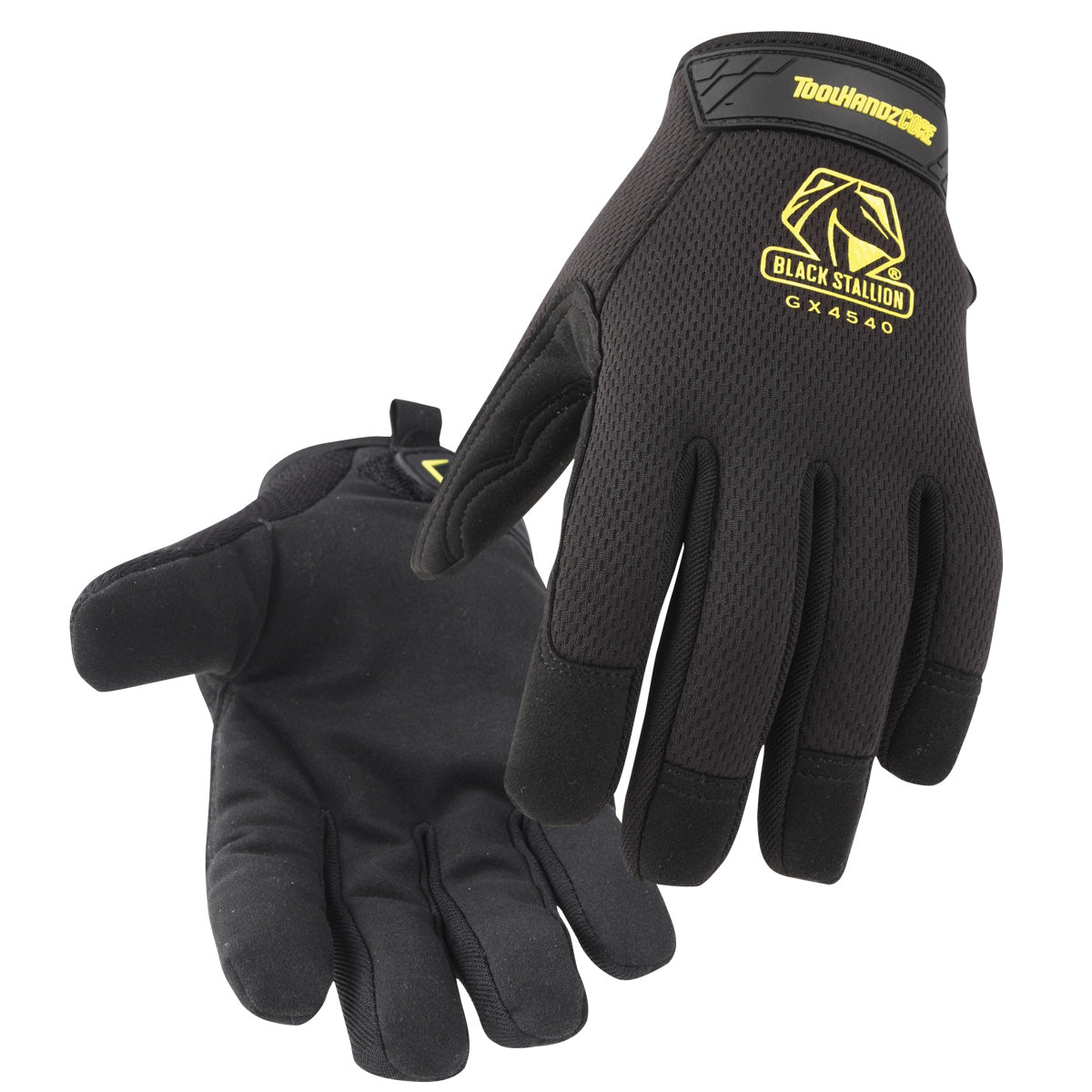 Black Stallion GX4540-BK Toolhandz® Core Synthetic Leather Palm Ergonomic Gloves