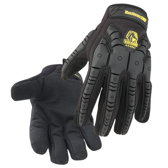 Black Stallion GX4541-BK Toolhandz® Core Synthetic Leather Palm TPR Impact Ergonomic Gloves