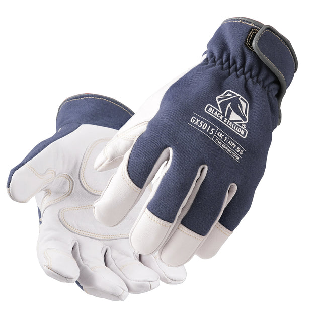 Black Stallion GX5015-NW ARC-Rated Goatskin & FR Cotton Mechanics Glove