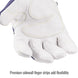 Premium sidewall finger strips add flexibility — Black Stallion GX5015-NW mechanics glove