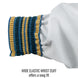 Wide Elastic Wrist Cuff offers a snug fit — Black Stallion HG-19S hybrid sleeves