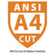 ANSI Cut Level A4 (Medium Protection) — Black Stallion HS-18T-HY resistance sleeve