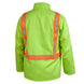 Back view of the Black Stallion JF1010-LM jacket