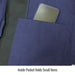 Inside Pocket Holds Small Items — Black Stallion JF1015-NB welding jacket