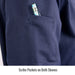 Scribe Pockets on Both Sleeves — Black Stallion JF1015-NB welding jacket