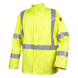 Black Stallion JF1117-HY 9 oz FR Cotton Jacket With Silver Reflective (NFPA 70E), ANSI hi, Vis
