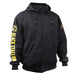 Black Stallion JF1331-BK 12oz FR Hooded Sweatshirt (NFPA 2112 / 70E), Black