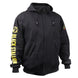 Black Stallion JF1331-BK 12oz FR Hooded Sweatshirt (NFPA 2112 / 70E), Black