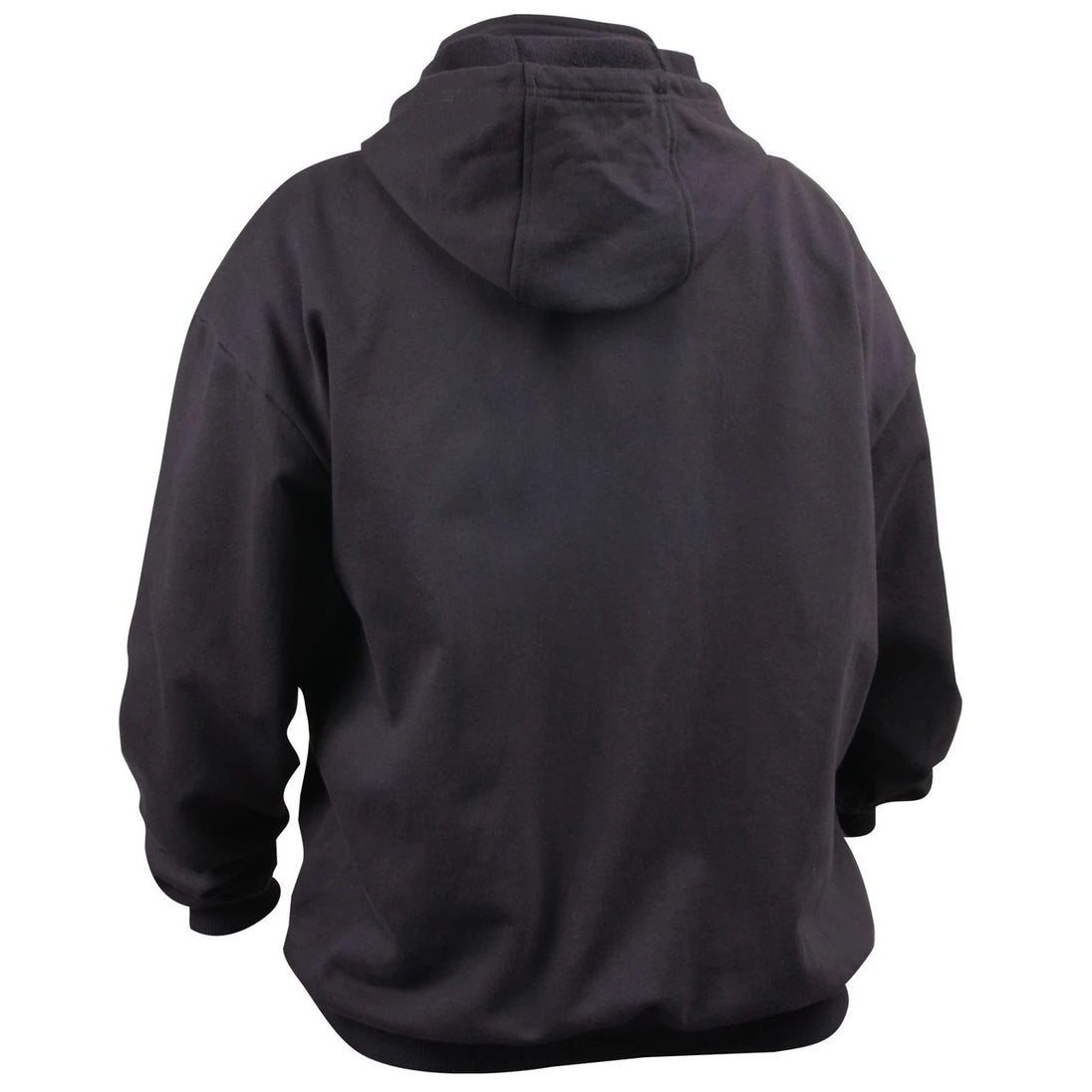 Back view of the Black Stallion JF1331-BK FR garment