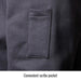 Convenient scribe pocket — Black Stallion JF1331-BK FR garment