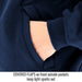 Covered Flaps on front outside pockets keep light sparks out — Black Stallion JF1331-NV FR garment