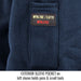 Exterior Sleeve Pocket on left sleeve holds pens & small tools — Black Stallion JF1331-NV FR garment