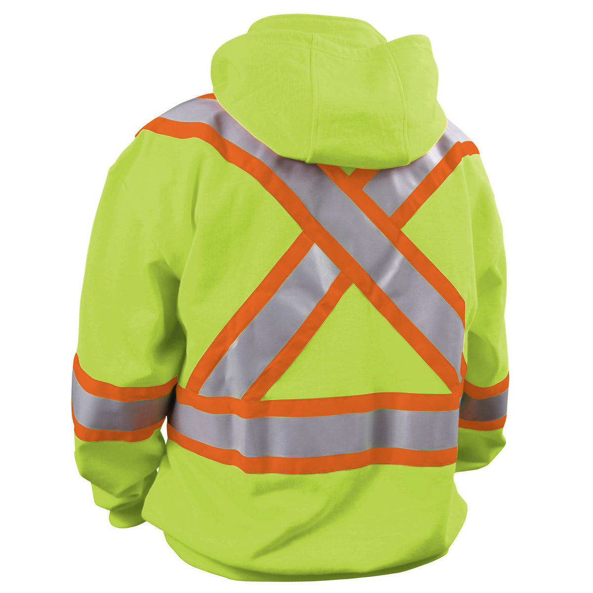 Back view of the Black Stallion JF1332-LM FR garment